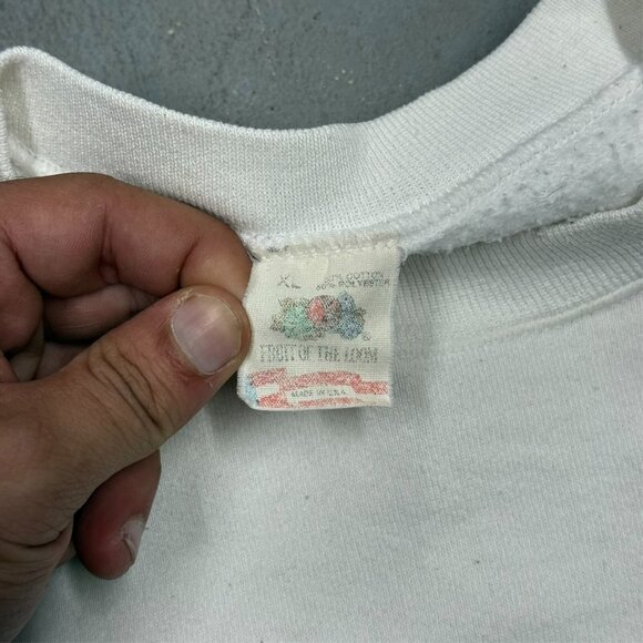 Vintage 1980s Nutmeg Ballet School Graphic Sweatshirt XL - Picture 5 of 6